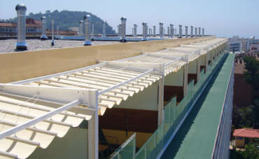 Itsas lasterretako toldoak