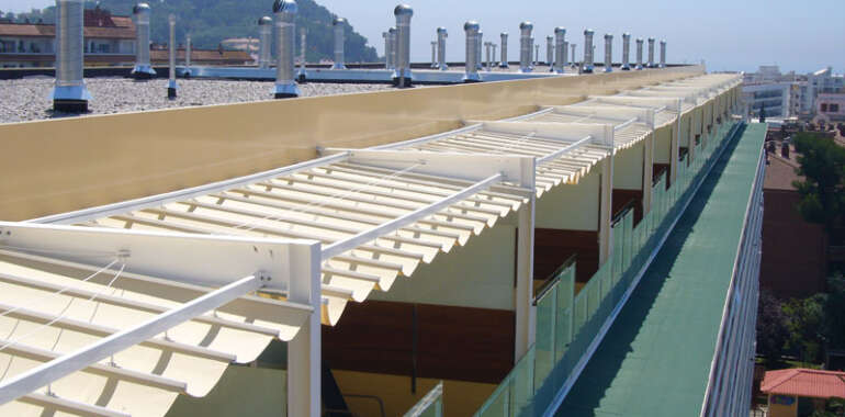 Toldos corredero Marino