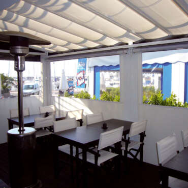 Toldos hostelería Correderos Marinos
