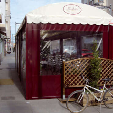 Toldos hostelería Pasillos y Cenadores