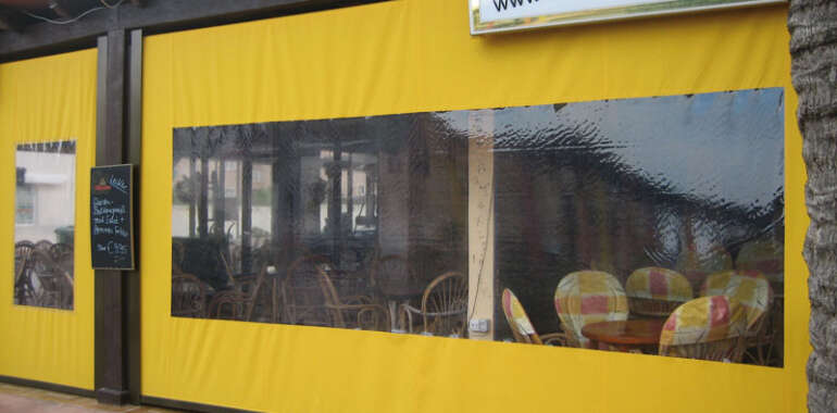 Toldos hostelería En Porteria