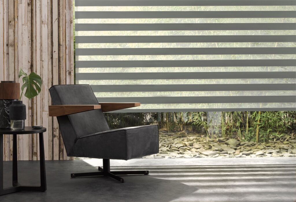 Cortinas de noche y día.